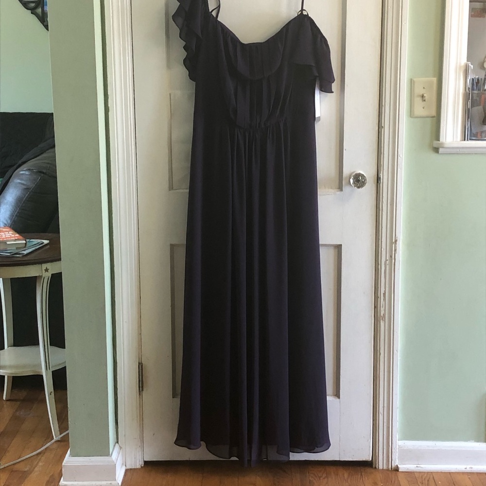 Plum formal dress
